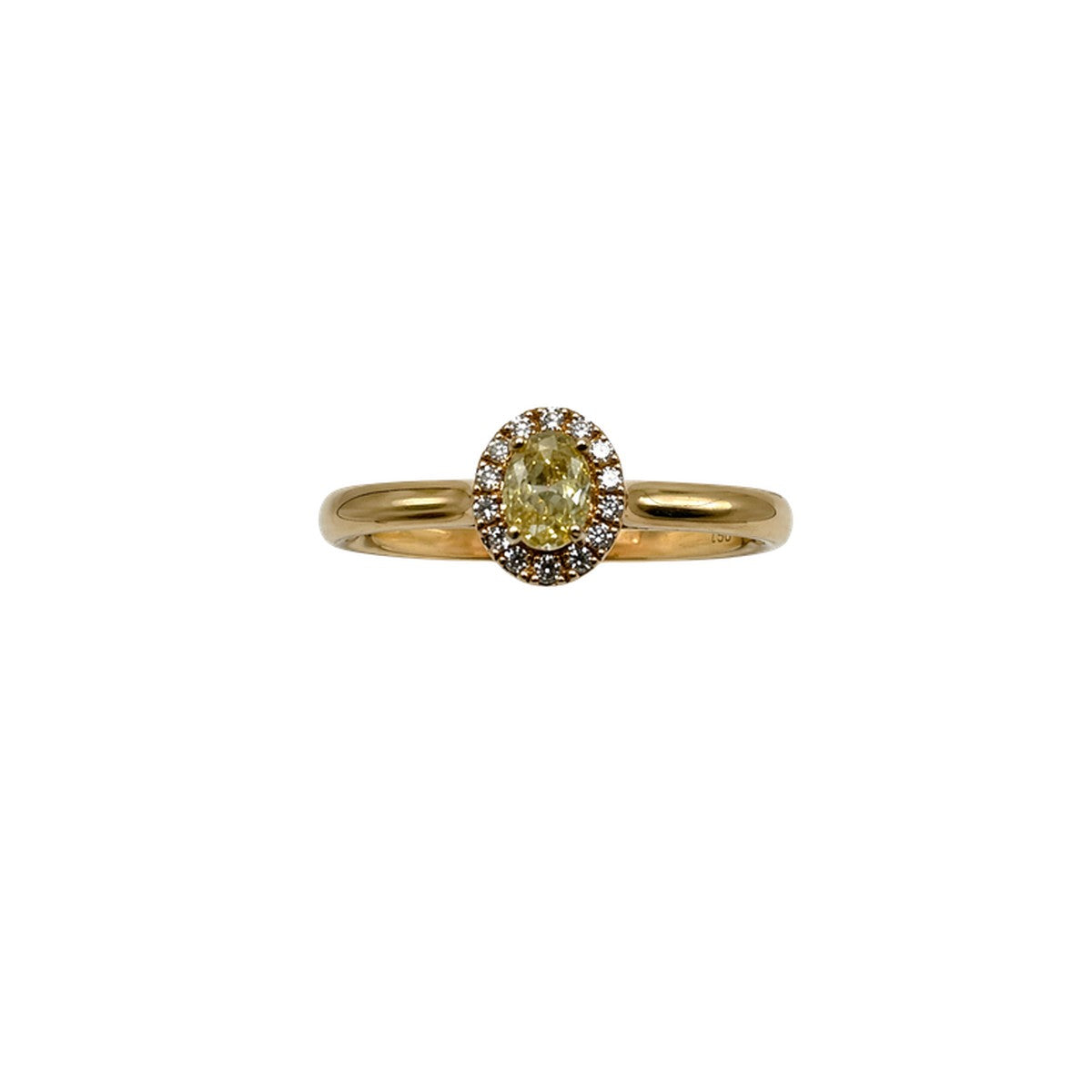 Anillo Diamante Fancy Yellow 0.20 Ct — TIORÉ