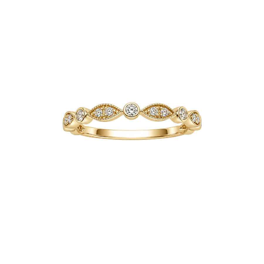 Anillo de Diamante Oro Amarillo — TIORÉ