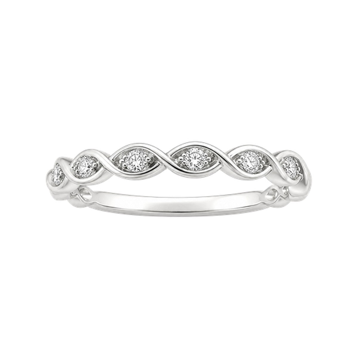 Anillo de Diamante Oro Blanco — TIORÉ