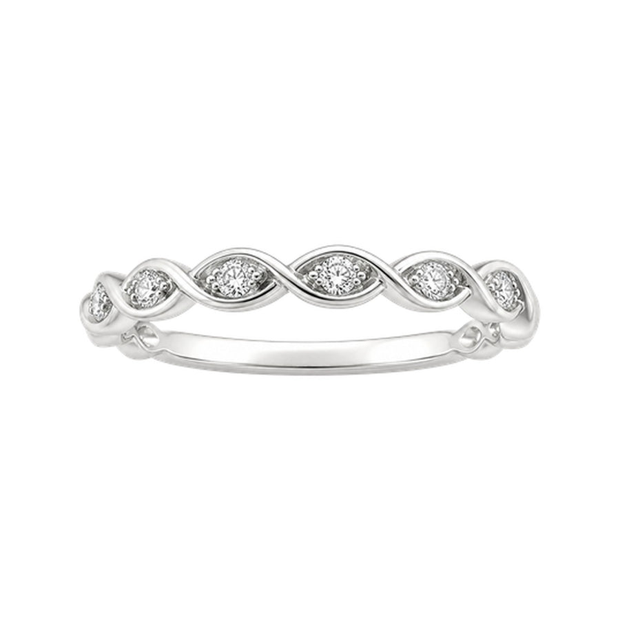 Anillo de Diamante Oro Blanco — TIORÉ