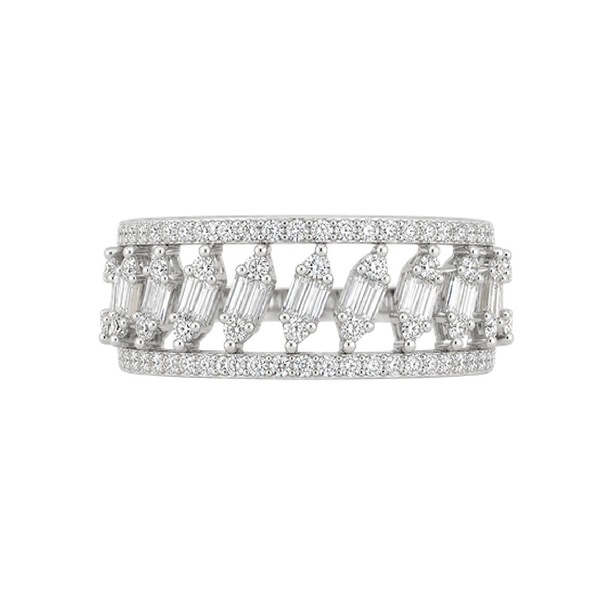 Anillo Doble de Diamante — TIORÉ
