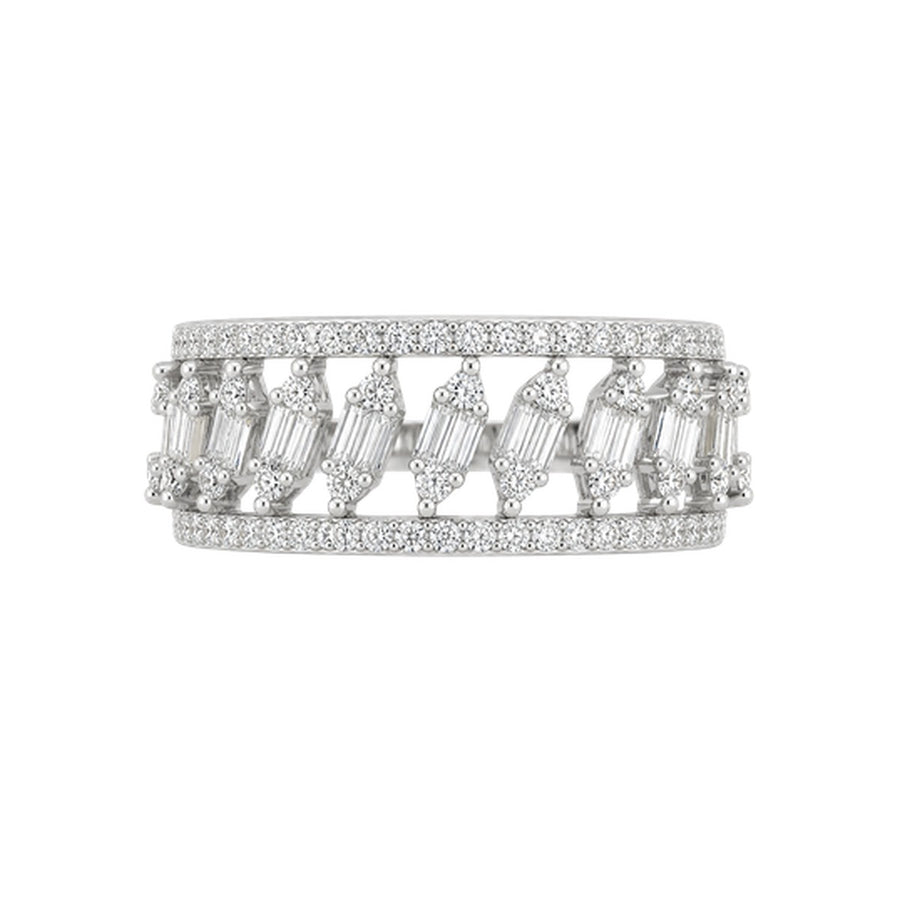 Anillo Doble de Diamante — TIORÉ
