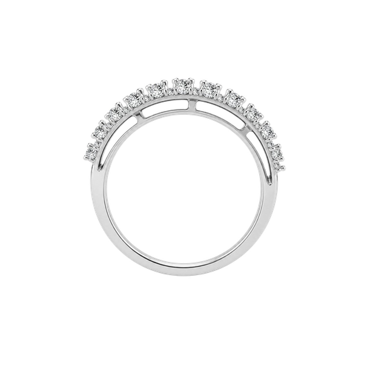 Anillo Doble de Diamante — TIORÉ